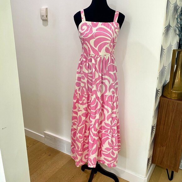 Japna Strapped Midi-Dress - Picture 1 of 8